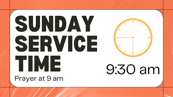 New Service Time at Watermark Fellowship Church Church in Chino